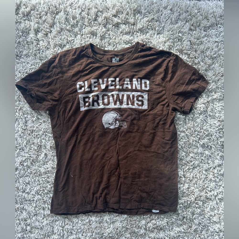 NFL Team Apparel Chocolate Brown Tee